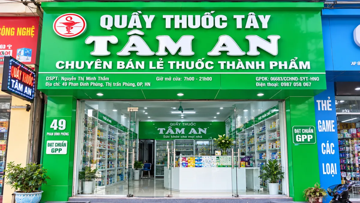 Quầy Thuốc Tây Tâm An
