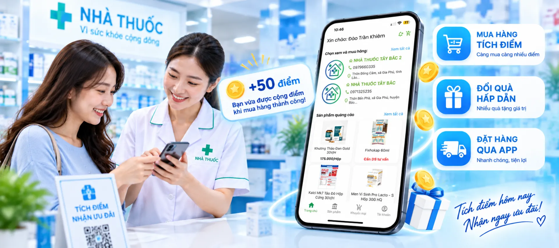 Giao diện phần mềm bán hàng